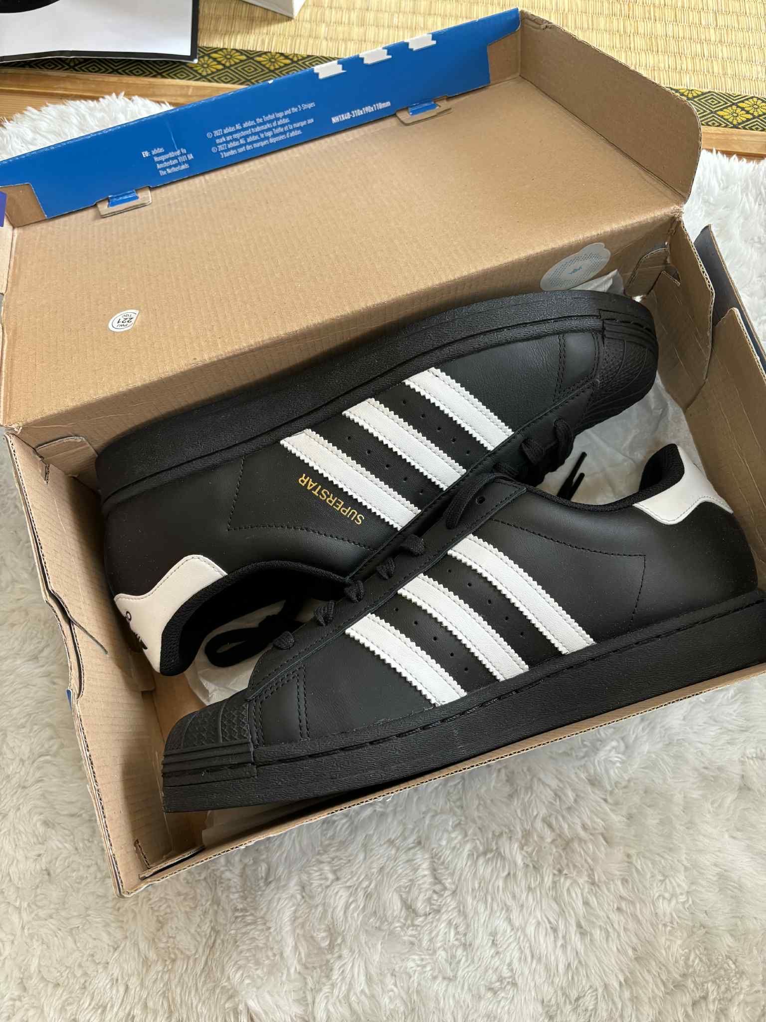 adidas Superstar "Core Black/Footwear White"