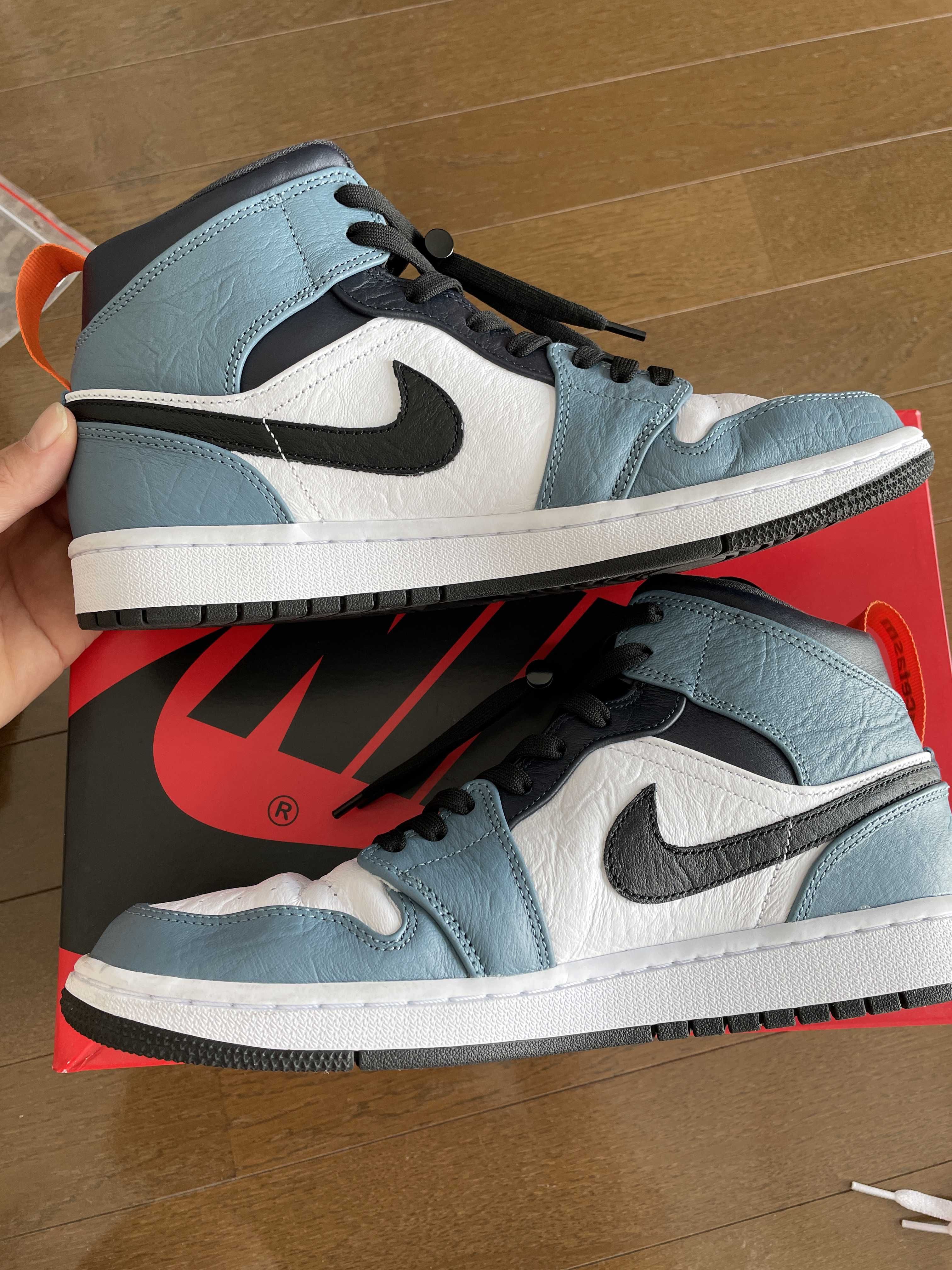 FACETASM × Nike Air Jordan 1 Mid "White/Navy"