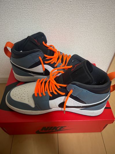 FACETASM × Nike Air Jordan 1 Mid "White/Navy"