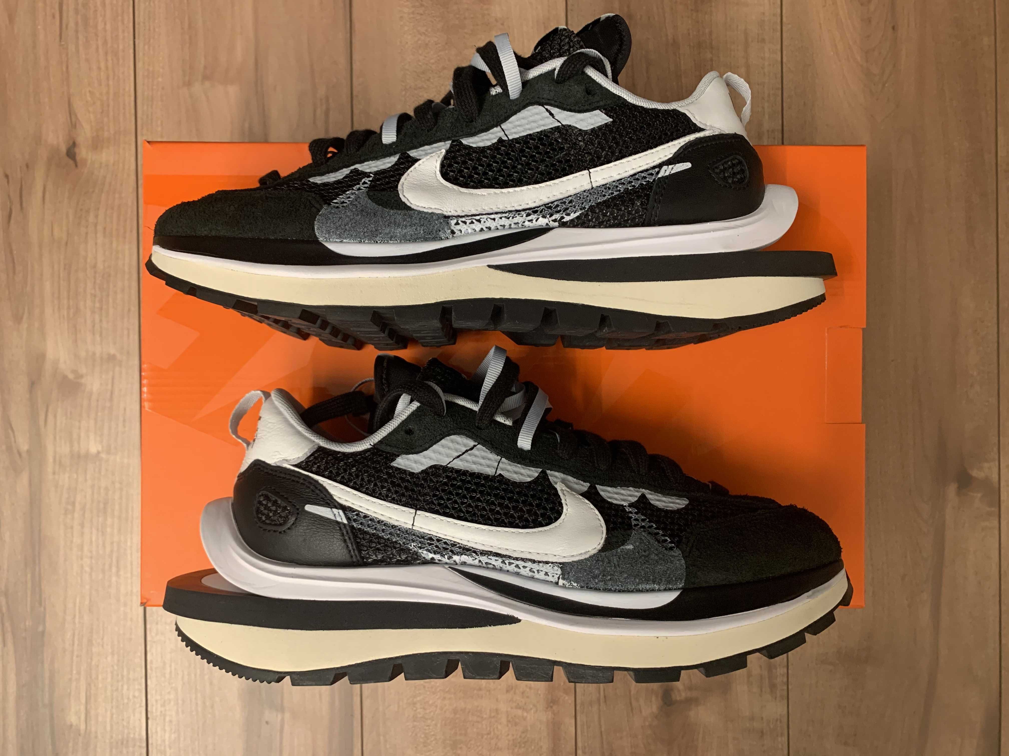sacai × Nike Vapor Waffle "Black and White"