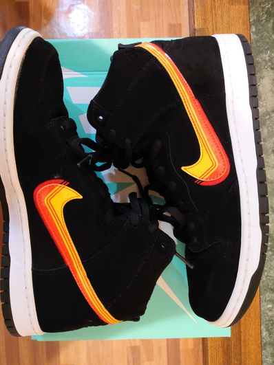 Nike SB Dunk High Pro "Black/Team Orange"