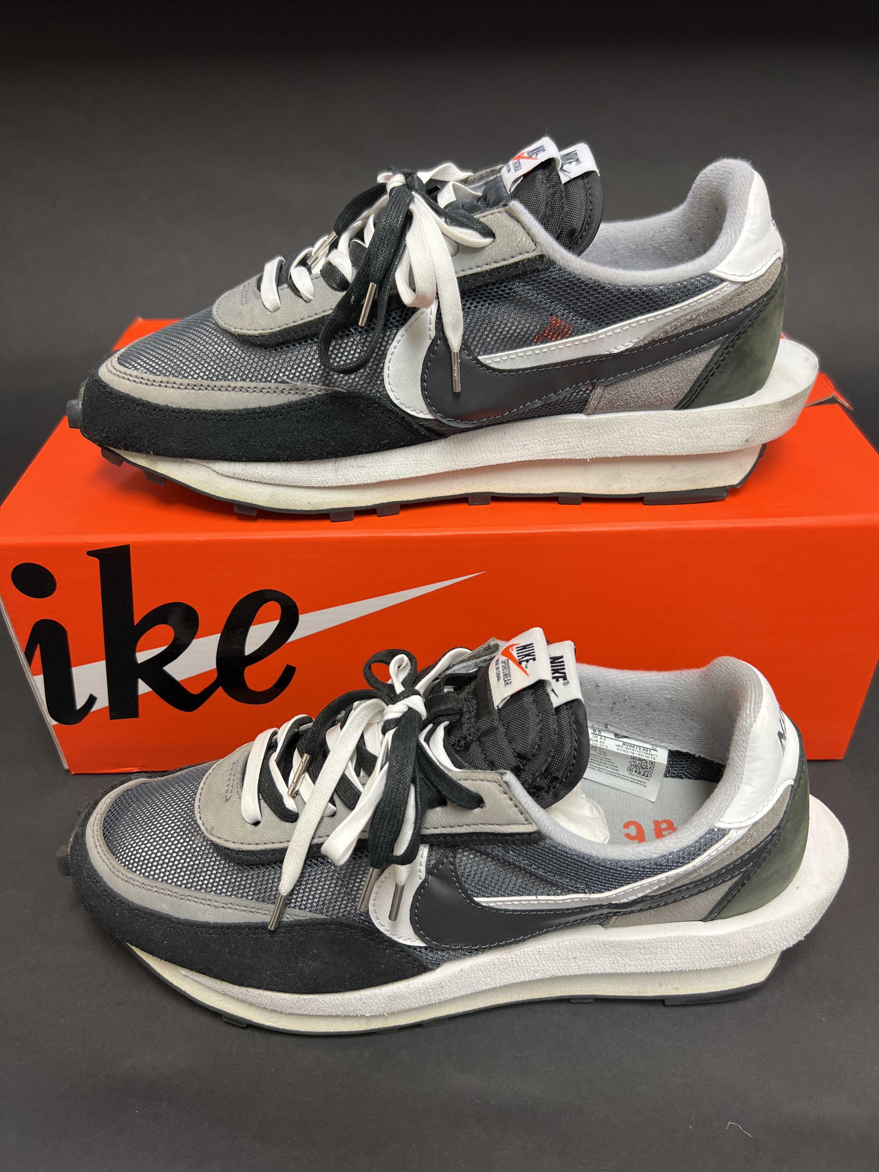 sacai × Nike LD Waffle "Black"