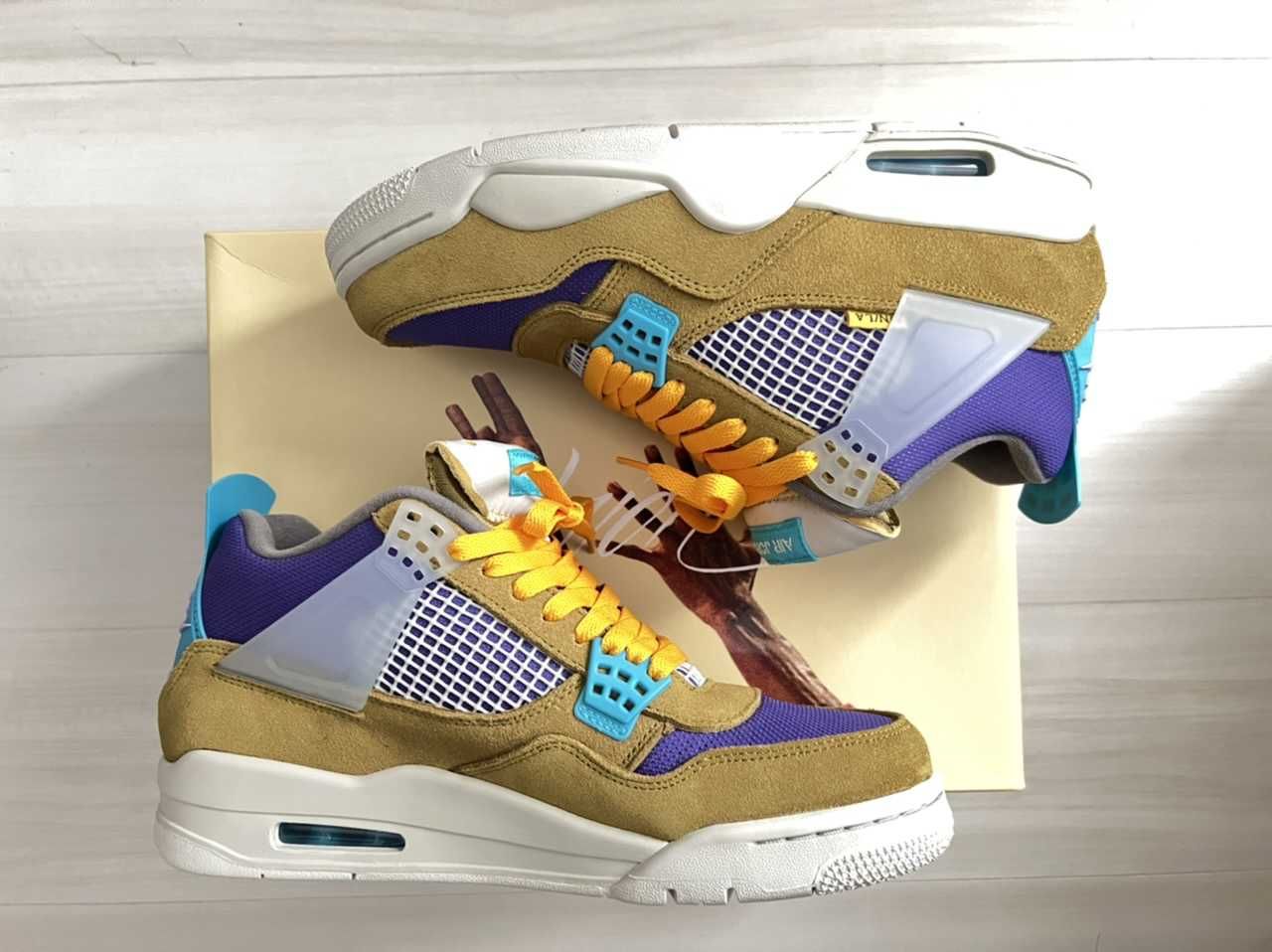 Union × Nike Air Jordan 4 SP "Desert Moss"