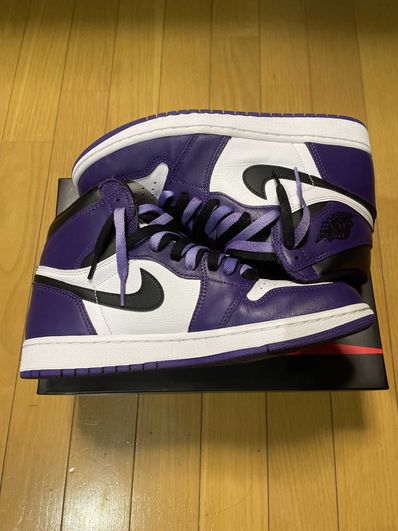 Nike Air Jordan 1 Retro High OG "Court Purple White/Black" (2020)