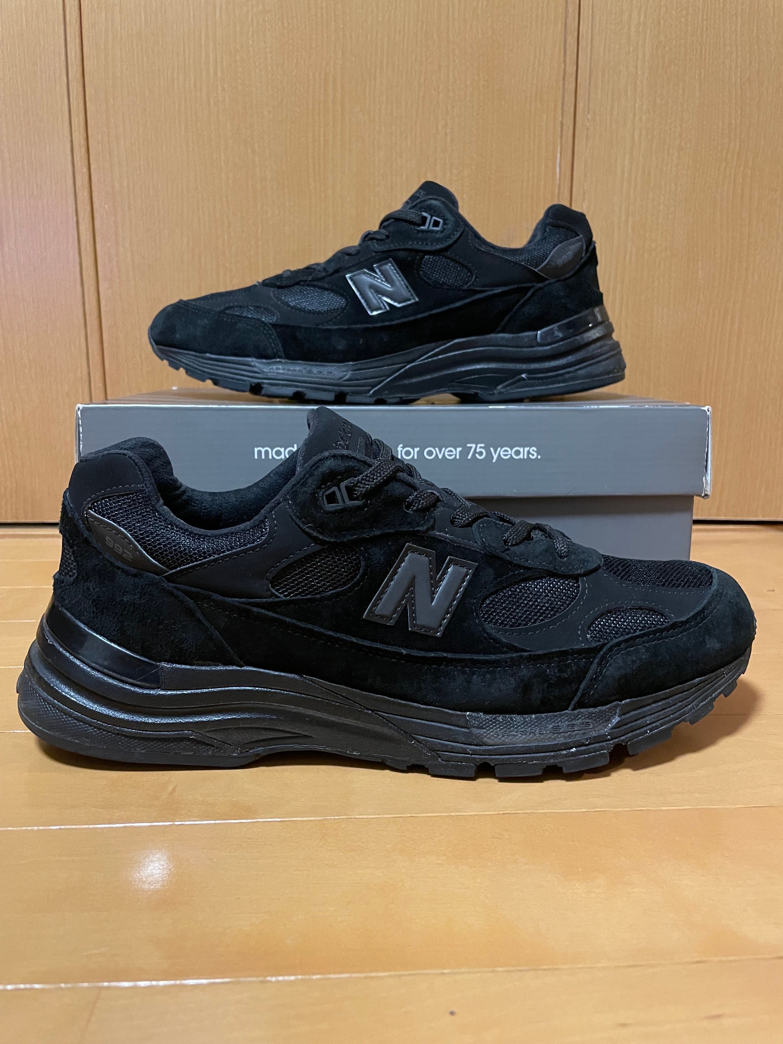 New Balance 992 "Triple Black"