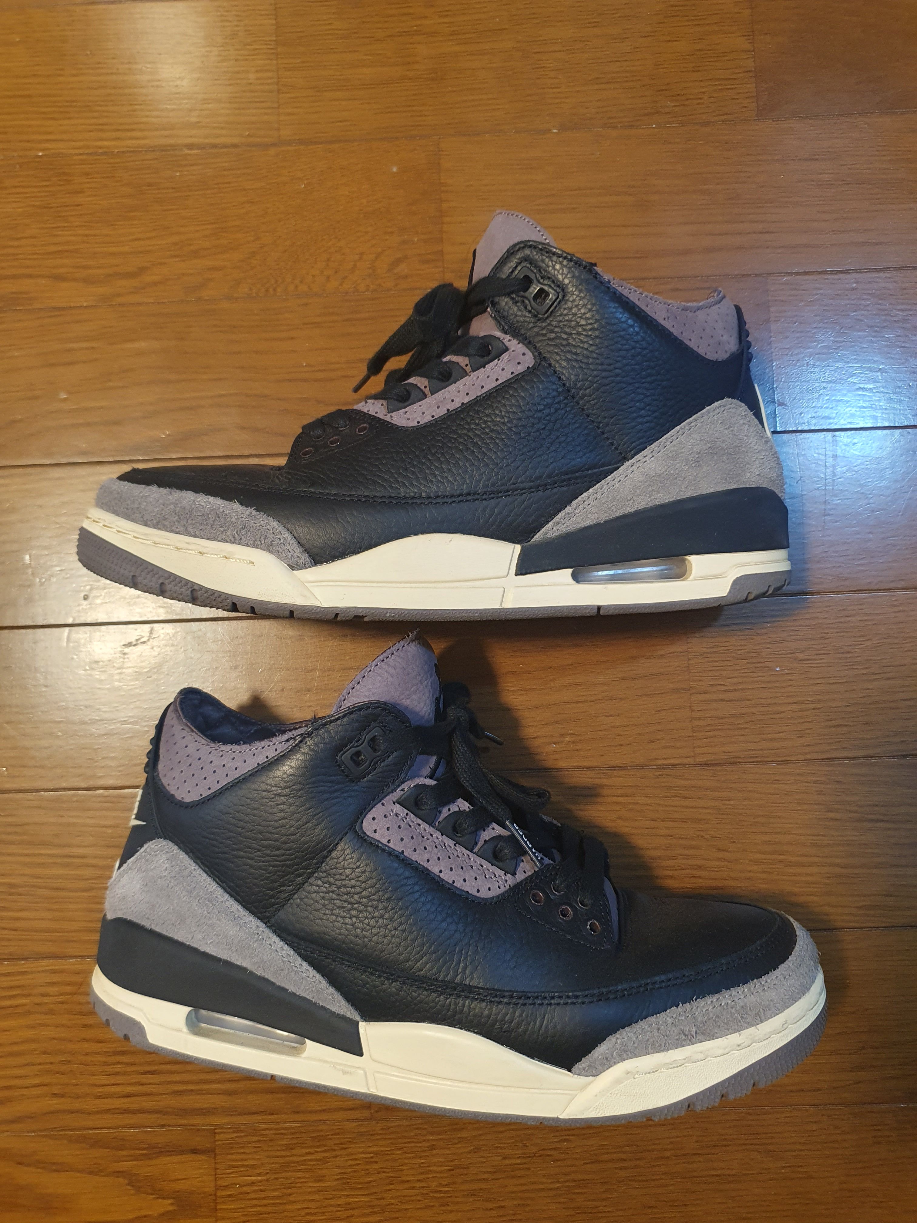 A Ma Maniere × Nike Women's Air Jordan 3 Retro OG SP "Black and Flat Pewter/WYWS"