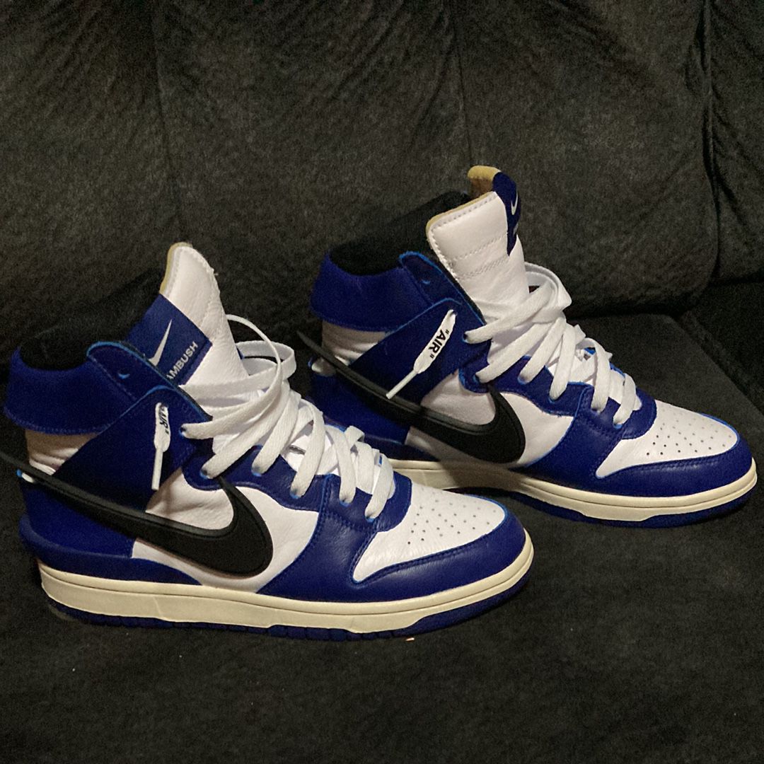 AMBUSH × NIKE DUNK HIGH "DEEP ROYAL"