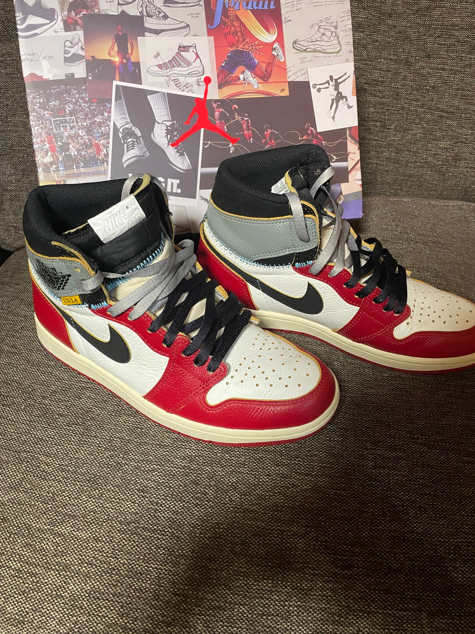 UNION × Nike Air Jordan 1 Retro High OG "Chicago/Shadow"