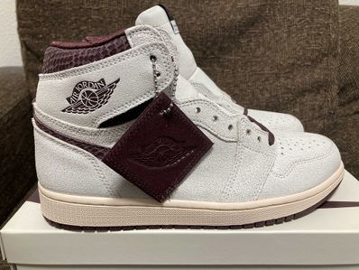 A Ma Maniere × Nike Air Jordan 1 Retro High OG "Sail and Burgundy"