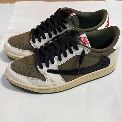 Travis Scott × Nike Air Jordan 1 Low OG SP "Reverse Olive"