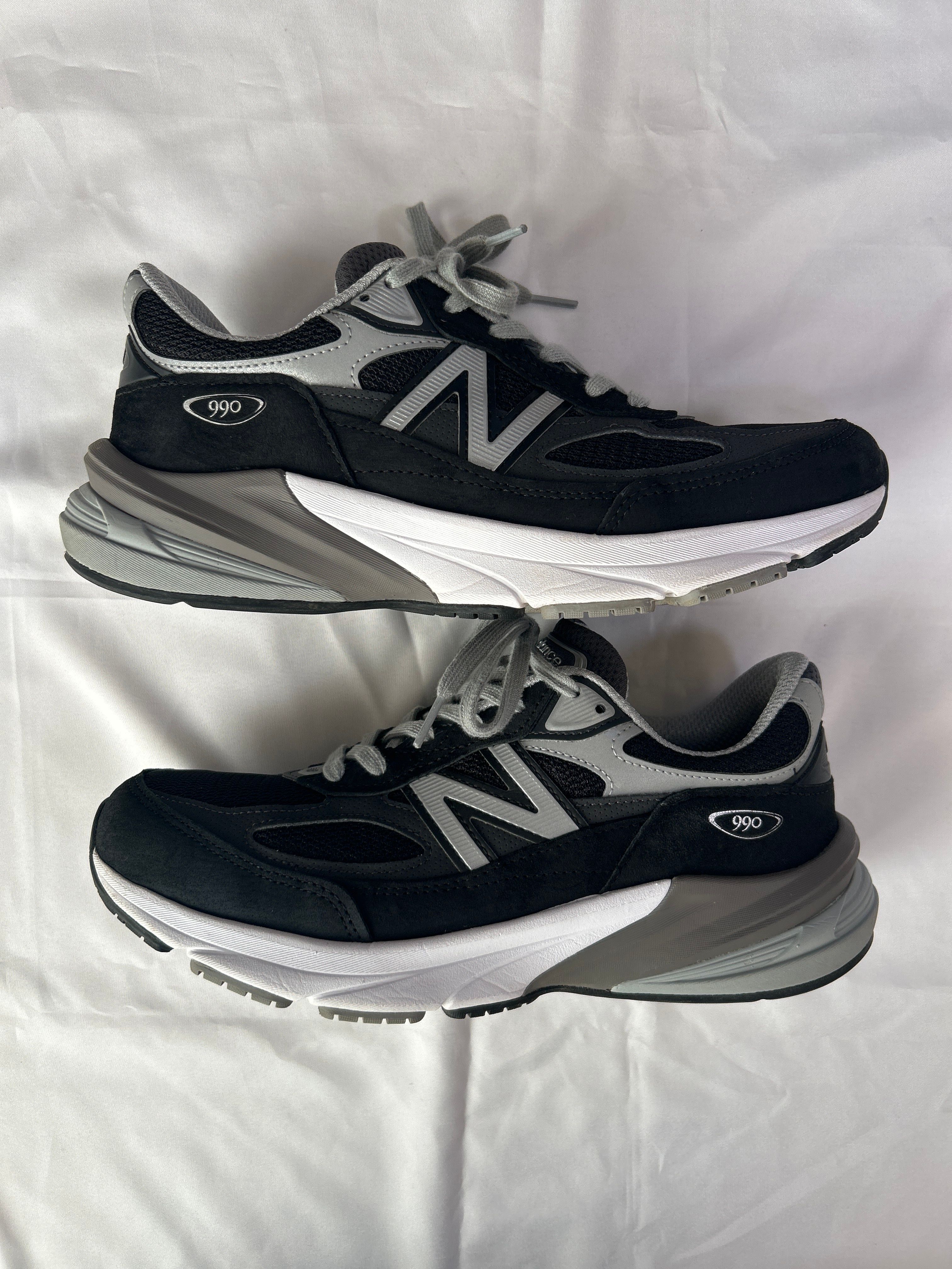 New Balance 990V6 "Black" (Heel NB Logo)