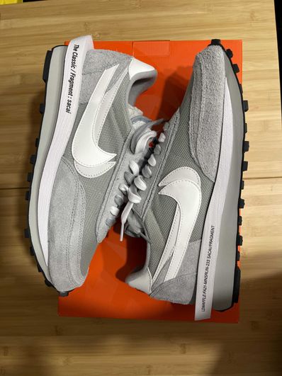 Fragment × sacai × Nike LD Waffle "Light Smoke Grey"