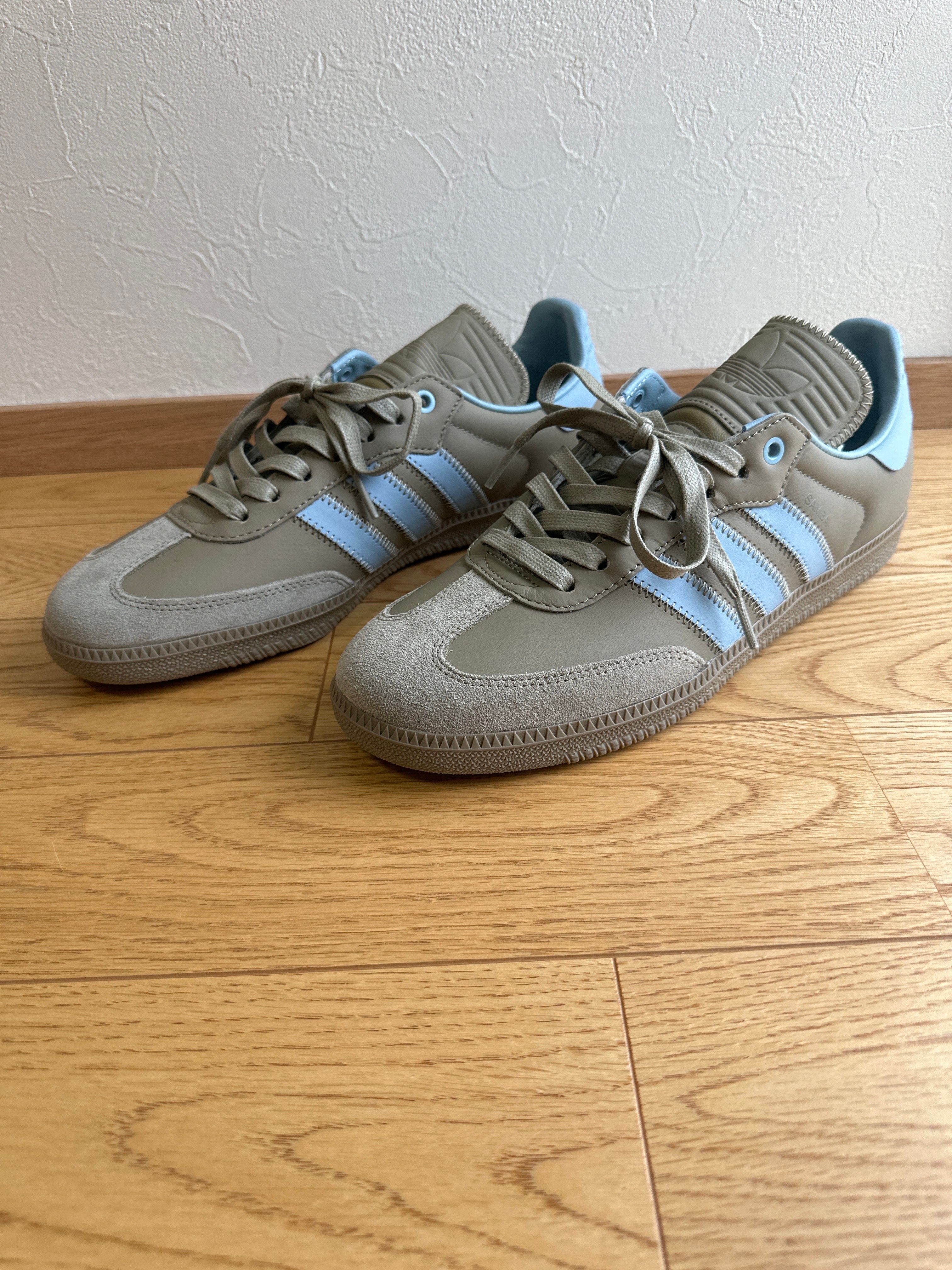 Pharrell Williams × adidas Samba Humanrace "Orbit Green/Grey"