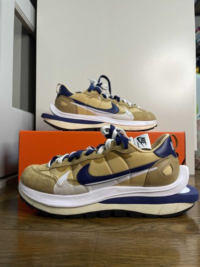 Sacai × Nike Vapor Waffle "Sesame And Blue Void"