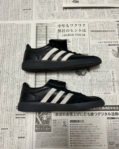 SHUKYU × E-WAX × adidas Handball Spezial "Core Black"