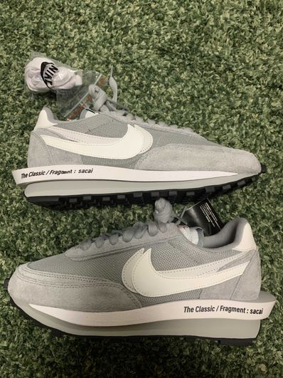 Fragment × sacai × Nike LD Waffle "Light Smoke Grey"