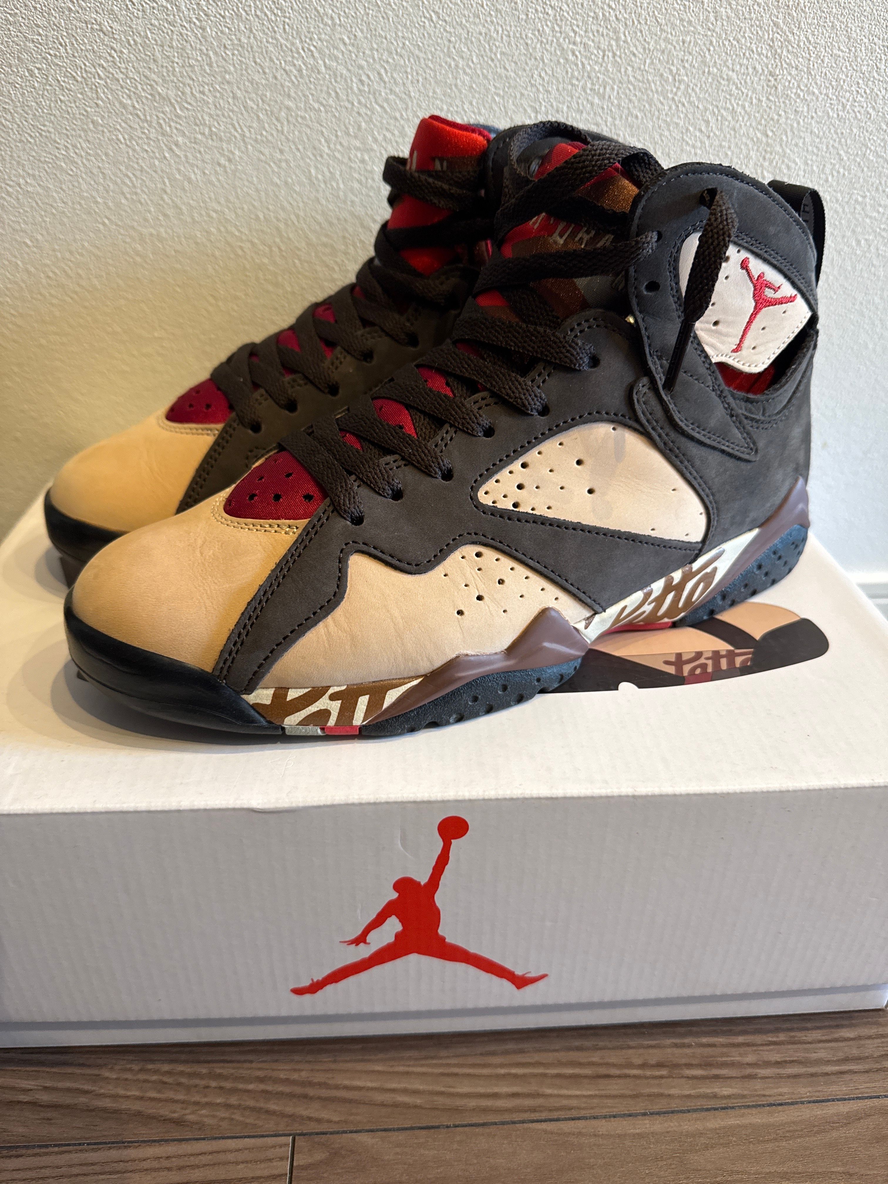 Patta × Nike Air Jordan 7 OG "Brown"