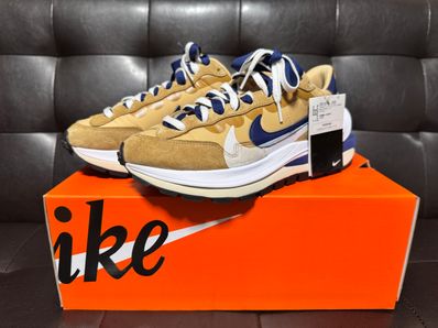 Sacai × Nike Vapor Waffle "Sesame And Blue Void"