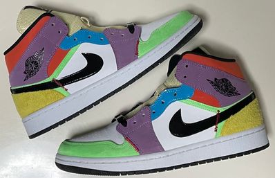 Nike Women's Air Jordan 1 Mid "Multi Color"