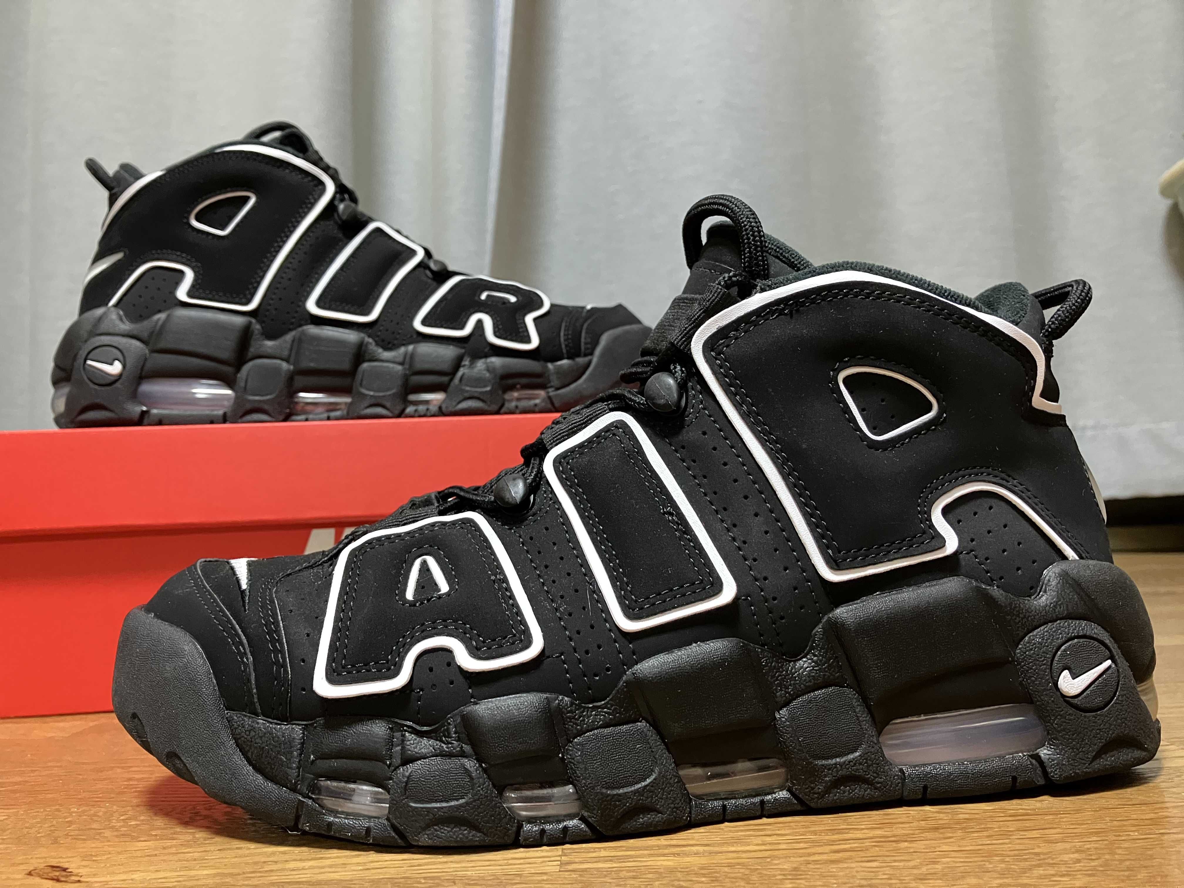 Nike Air More Uptempo "Black/White"(2020)