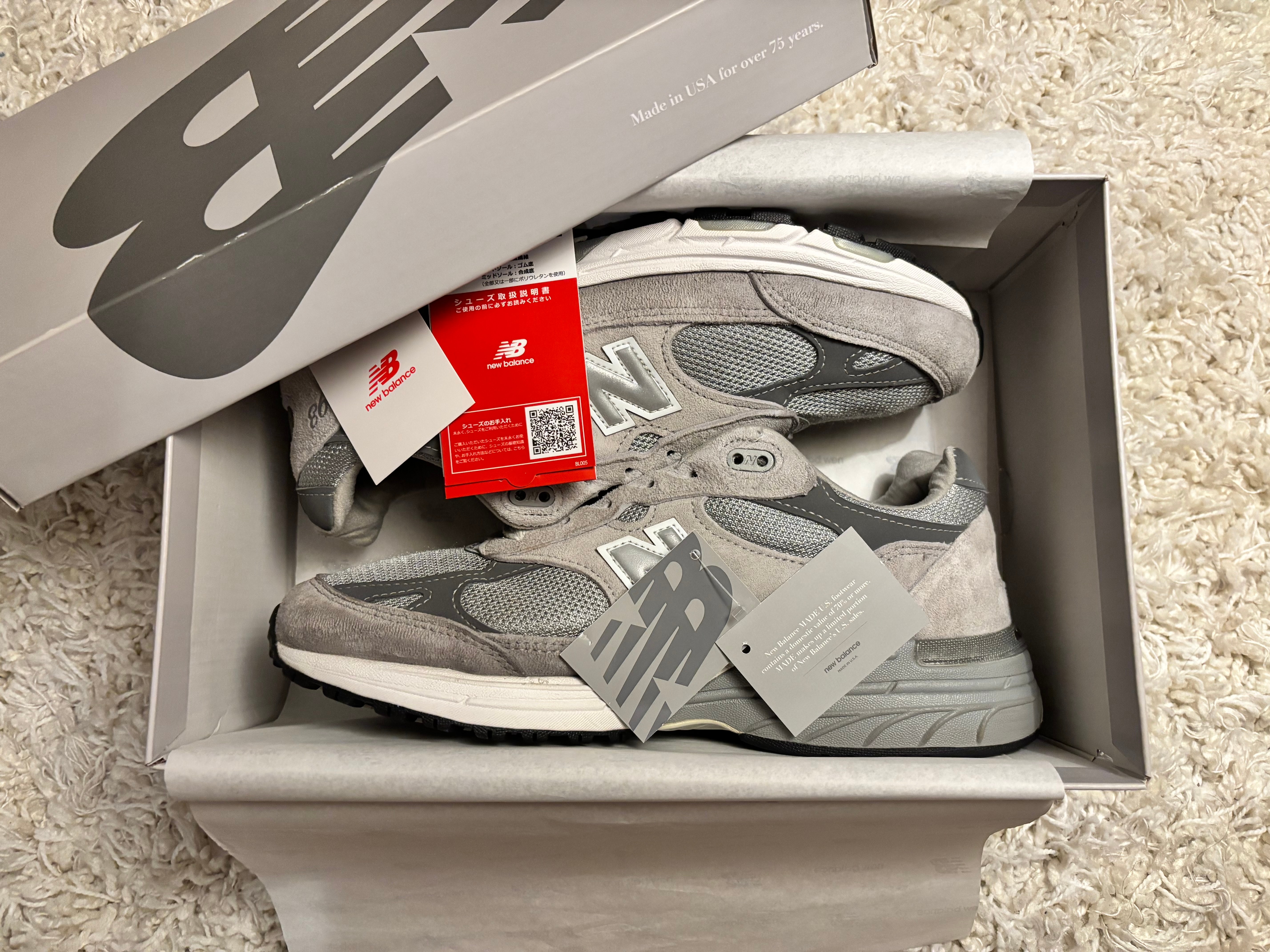 New Balance 993 "Gray"