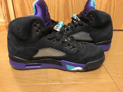 NIKE AIR JORDAN 5 RETRO BLACK GRAPE (2013)