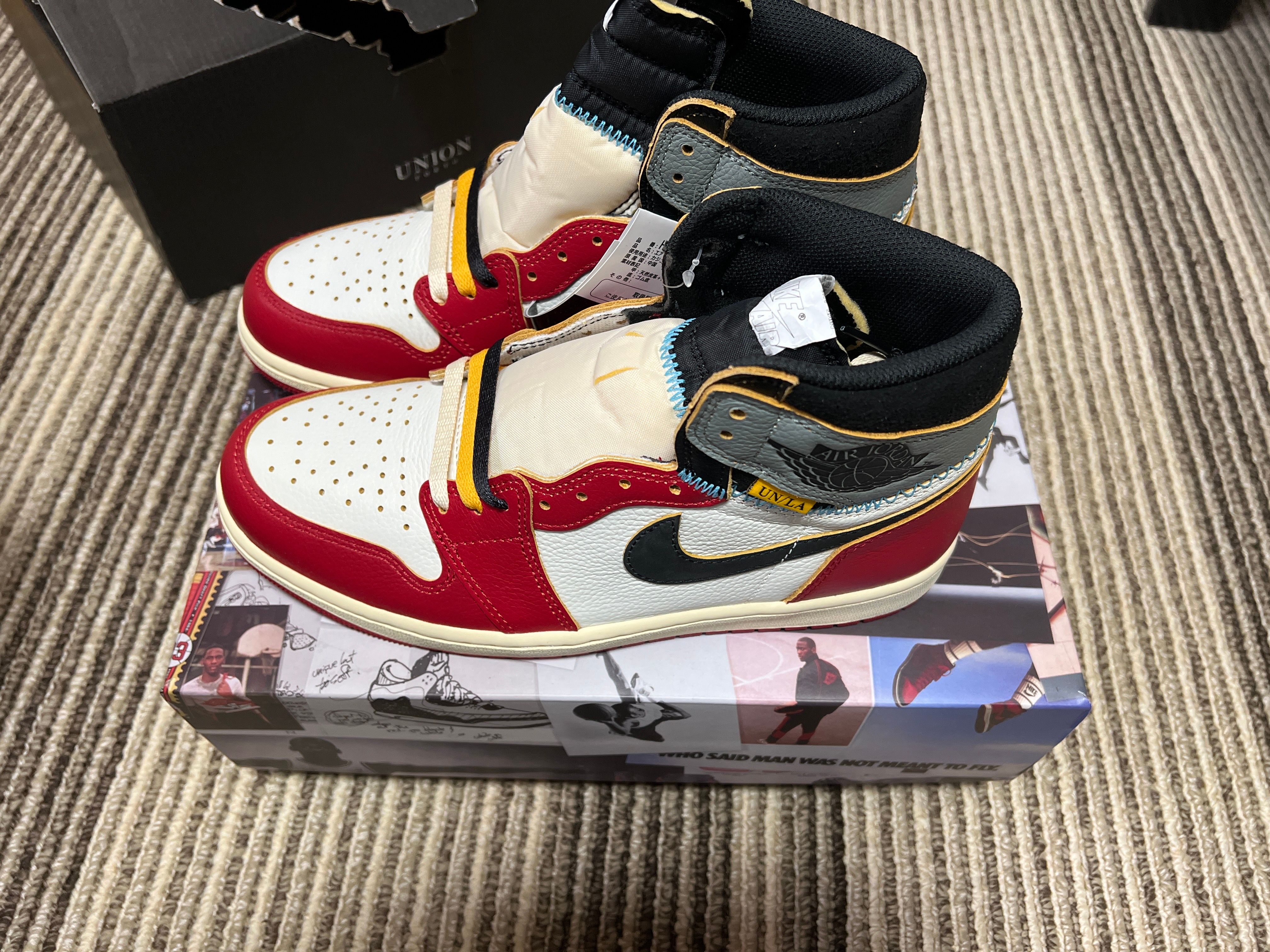 UNION × Nike Air Jordan 1 Retro High OG "Chicago/Shadow"