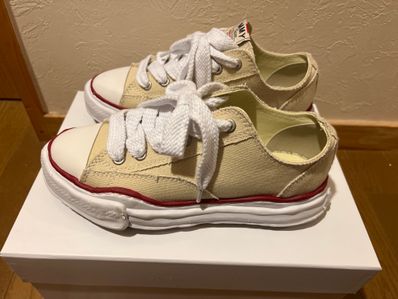 Maison MIHARA YASUHIRO PETERSON OG Sole Canvas Low-top Sneaker "Natural" (A04FW729)