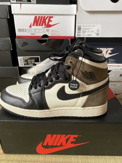 Nike GS Air Jordan 1 High OG "Sail/Dark Mocha/Black"