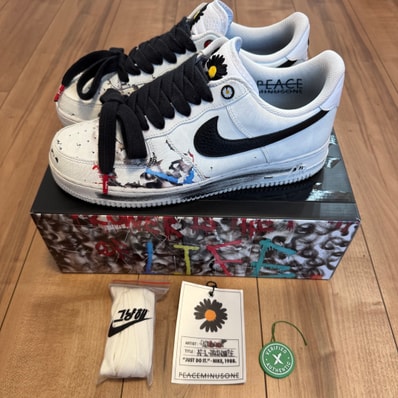 PEACEMINUSONE × Nike Air Force 1 Low "Para-noise/White/Black" / G-DRAGON