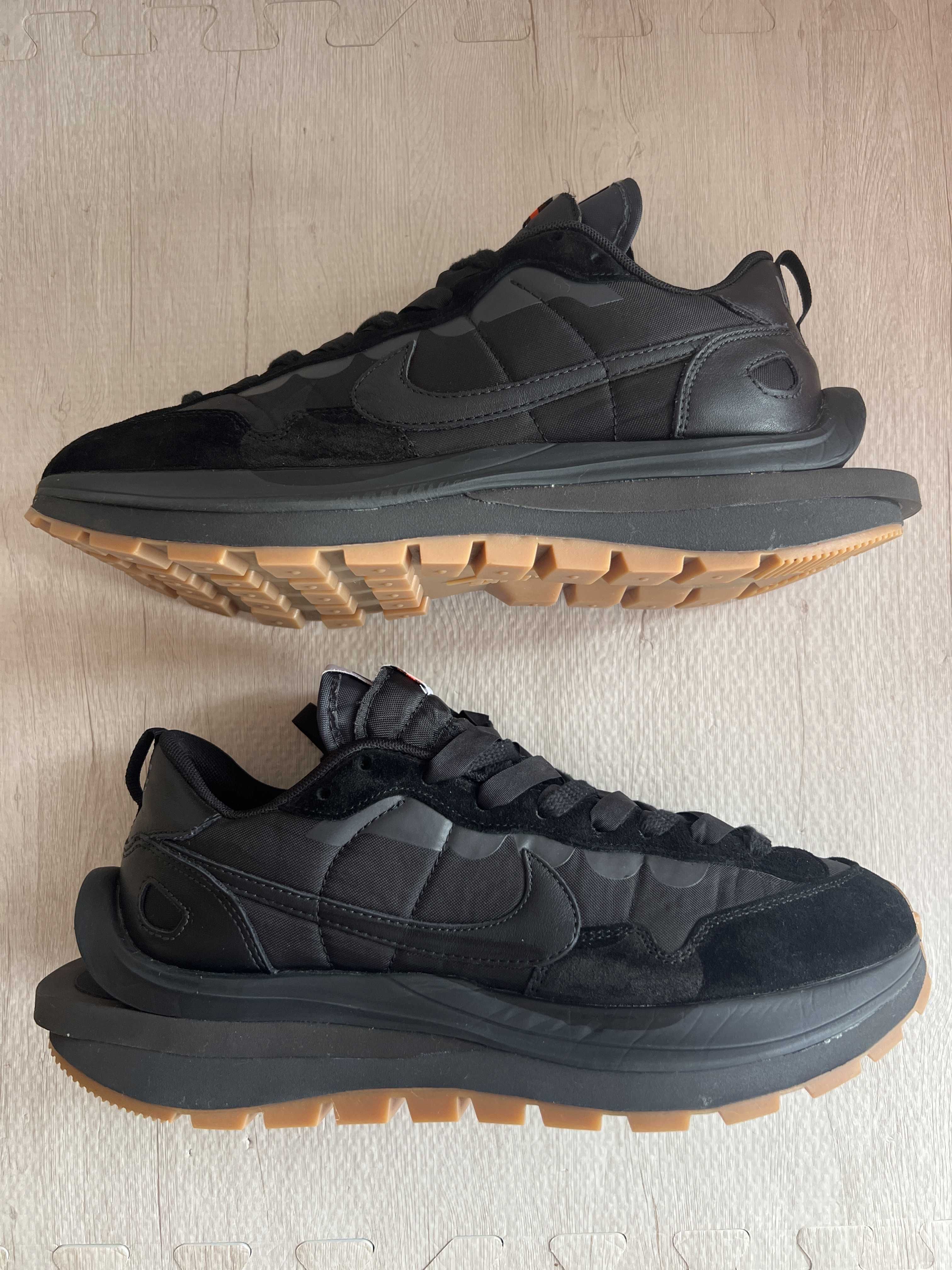 sacai × Nike VaporWaffle "Black Gum"