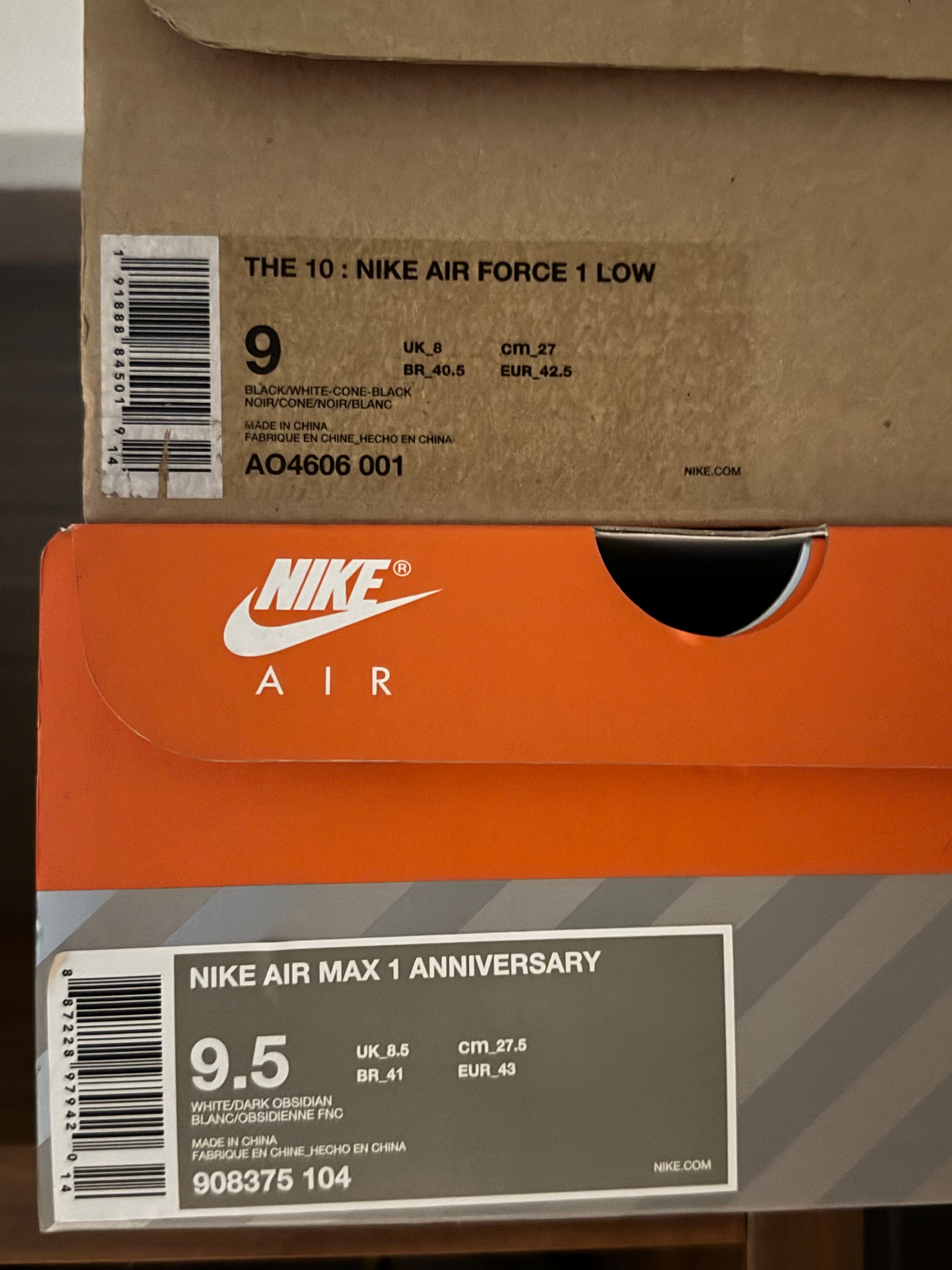 Off-White × Nike Air Force 1 Low "Black"