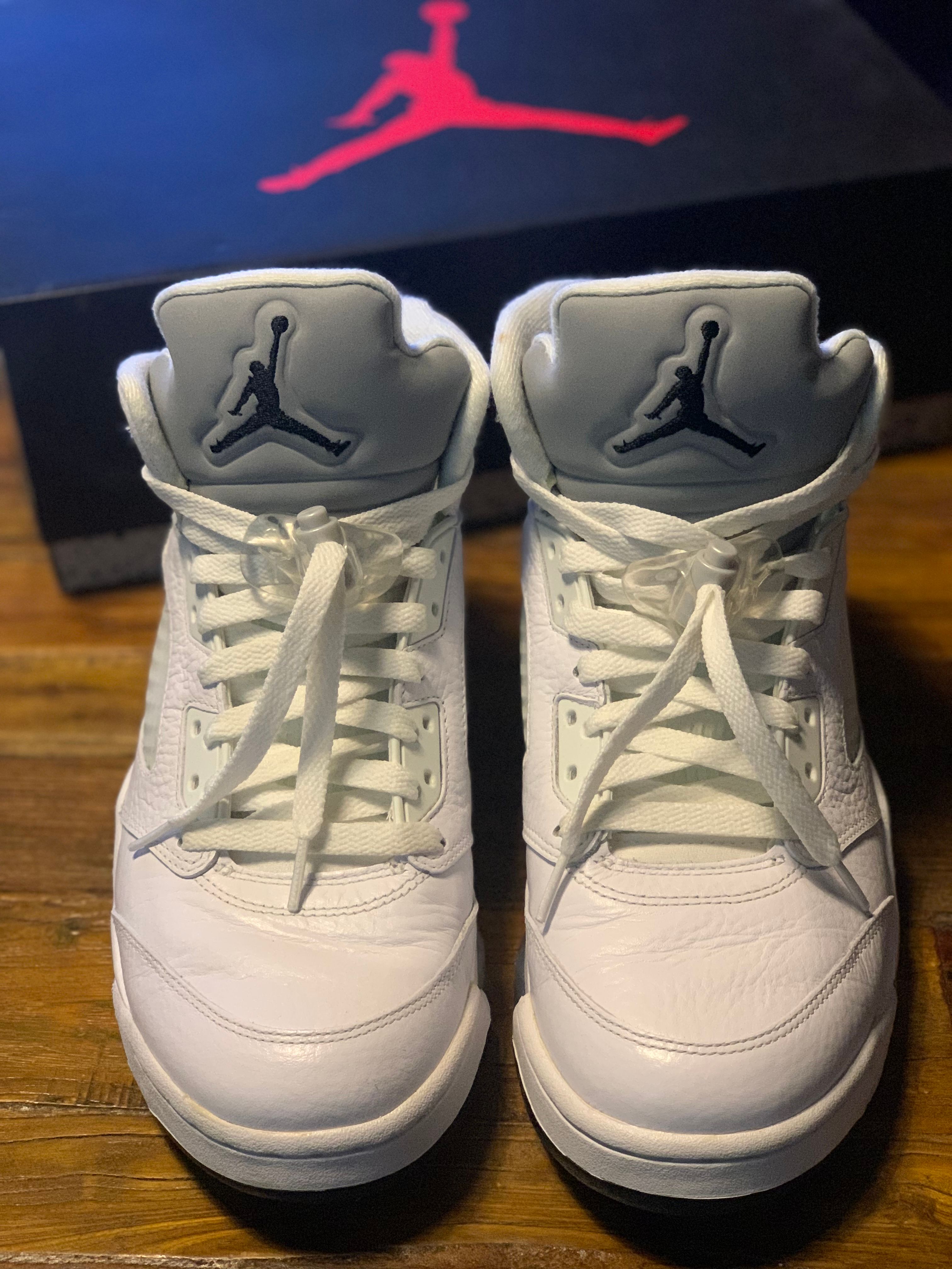 Nike Air Jordan 5 Retro "Metallic White" (2015)