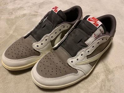 Travis Scott × Nike Air Jordan 1 Low OG SP "Reverse Mocha/Sail and Ridgerock"