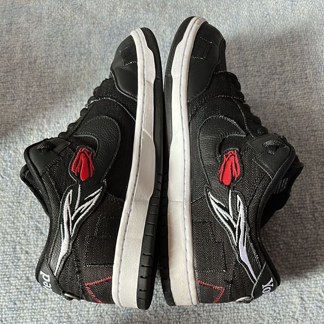 Wasted Youth × Nike SB Dunk Low "Black Denim"(Special Box) / VERDY