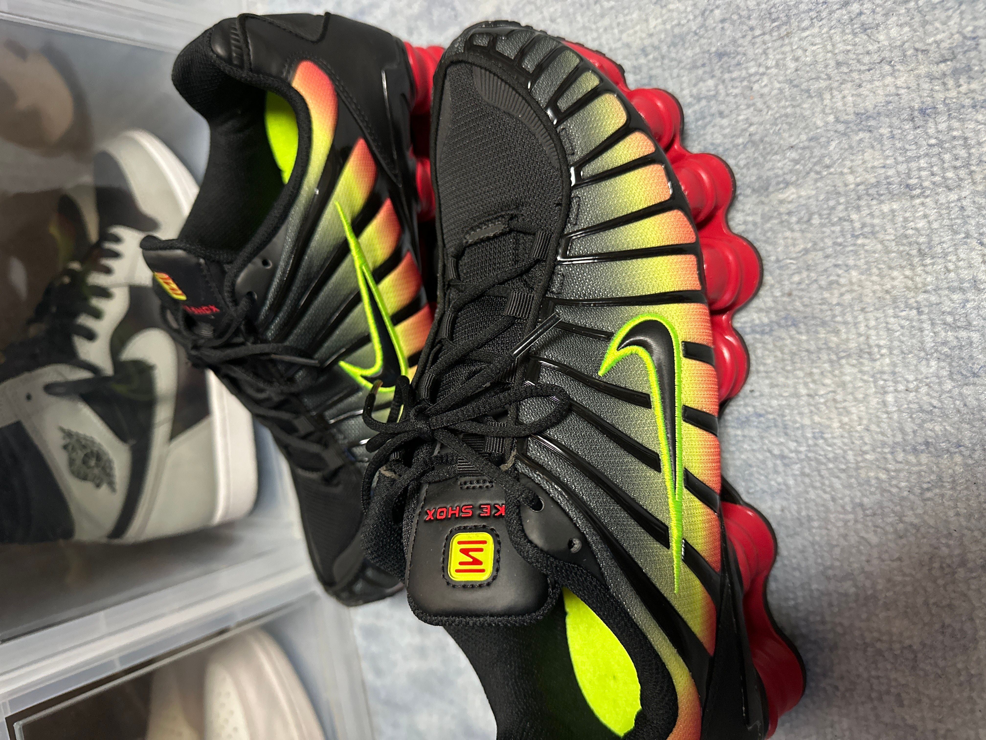 Nike Women's Shox TL "Black and Volt"