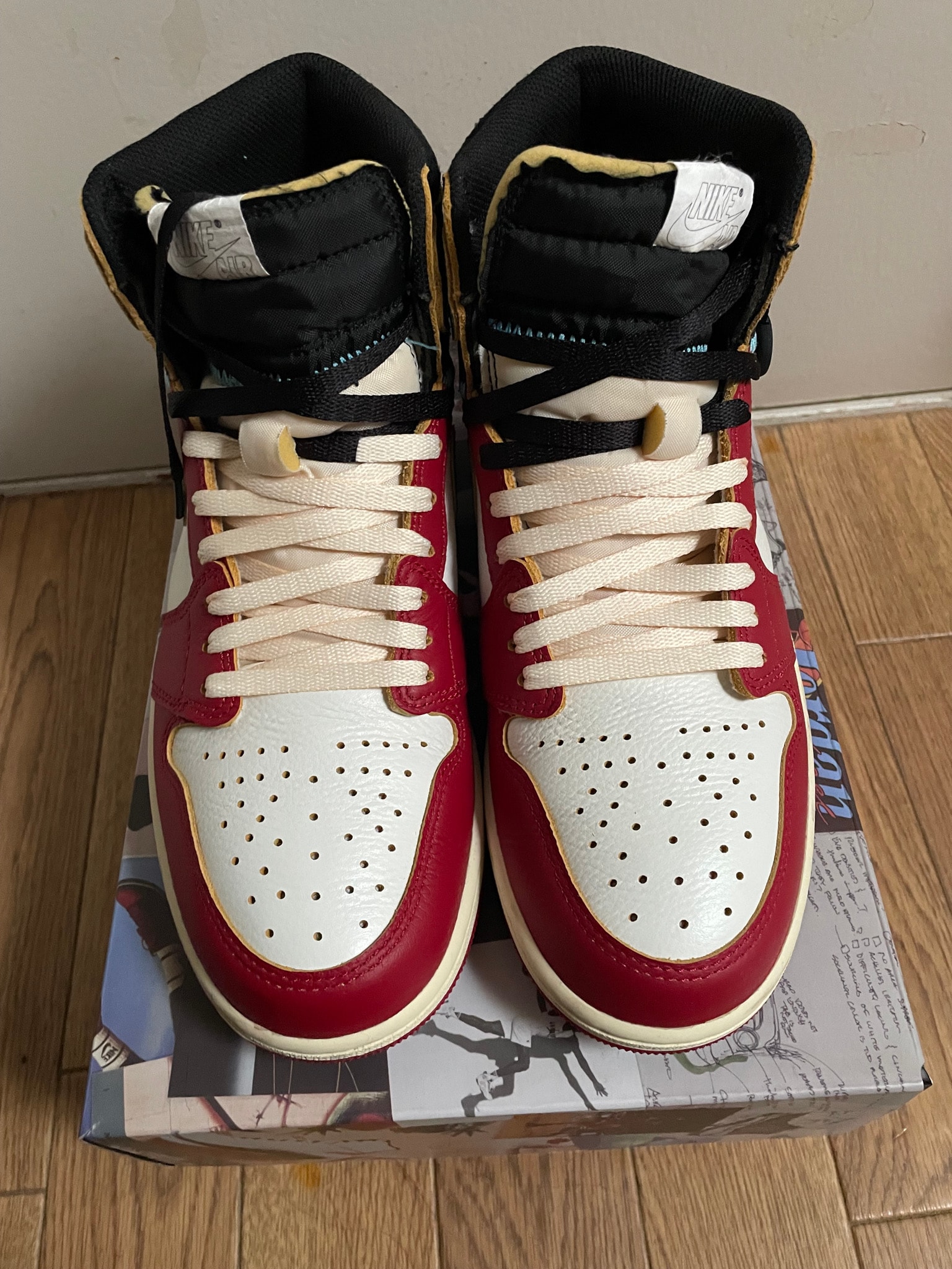 UNION × Nike Air Jordan 1 Retro High OG "Chicago/Shadow"