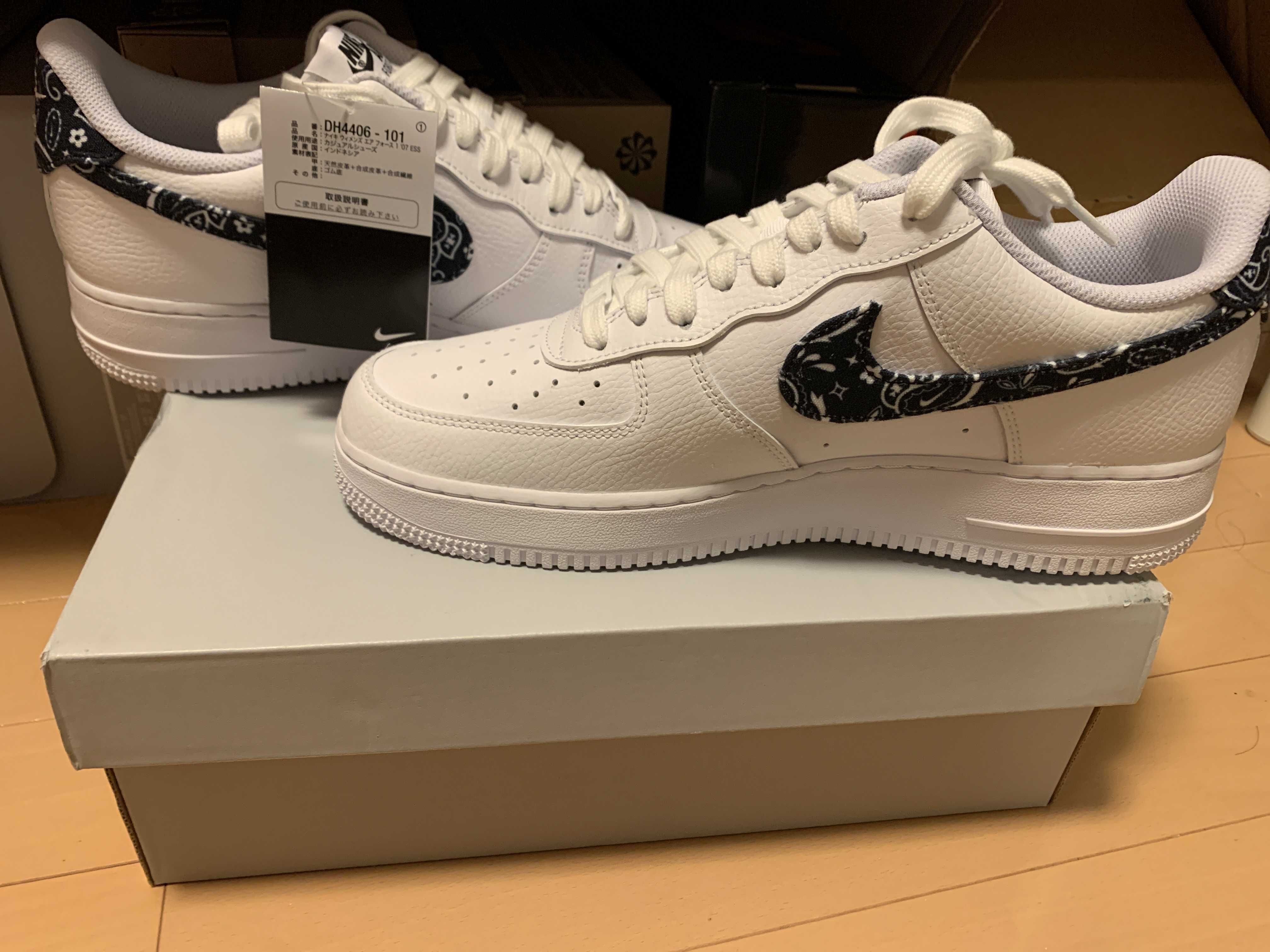 Nike Women's Air Force 1 Low '07 Essential "Black Paisley"