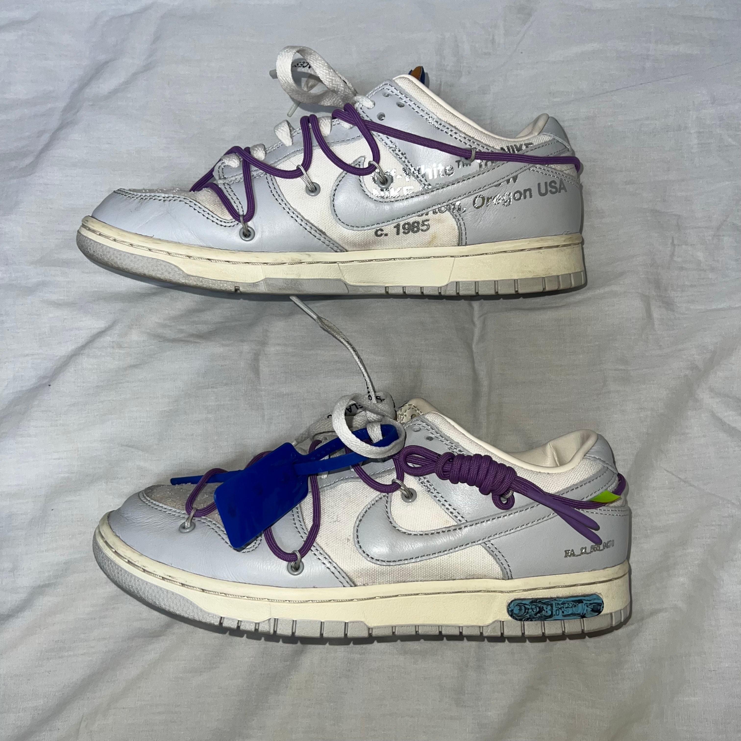 Off-White × Nike Dunk Low 1 of 50 "Lot.48" 