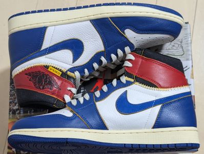 Union × Nike Air Jordan 1 Retro High OG NRG "Storm Blue/Varsity Red"