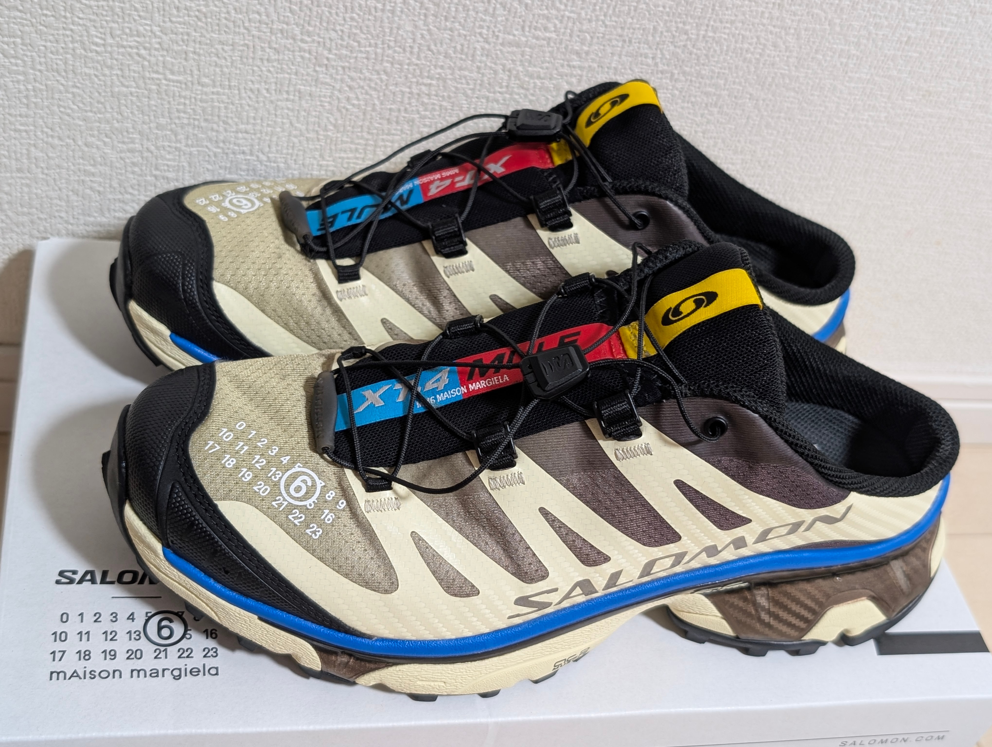 MM6 Maison Margiela × Salomon XT-4 Mule "Beige/Multi"