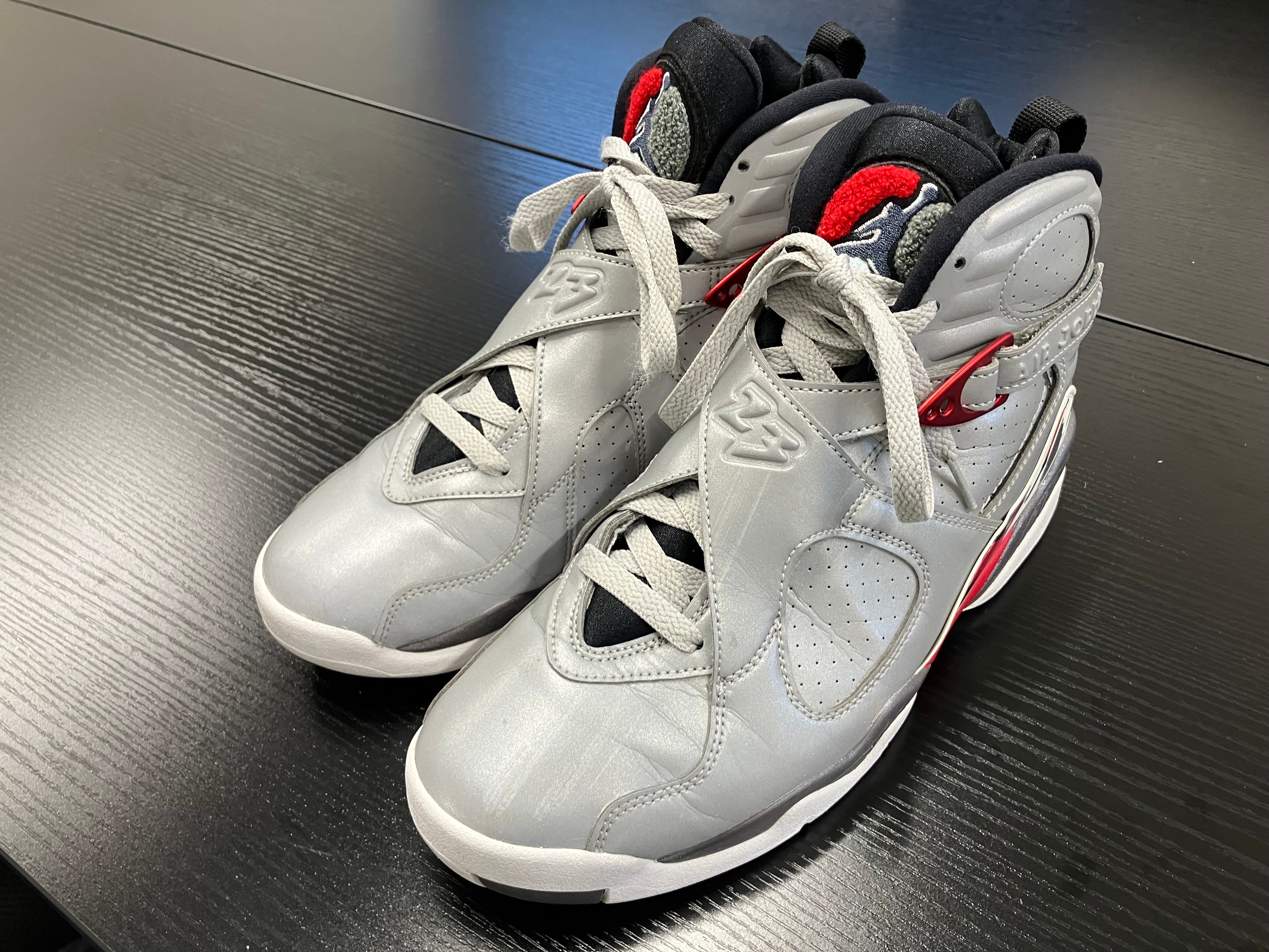Nike Air Jordan 8 Retro SP "Reflect Silver/Hyper Blue/True Red"