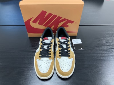 Nike Air Jordan 1 Low OG "Rookie of the Year/Sail and Golden Harvest"