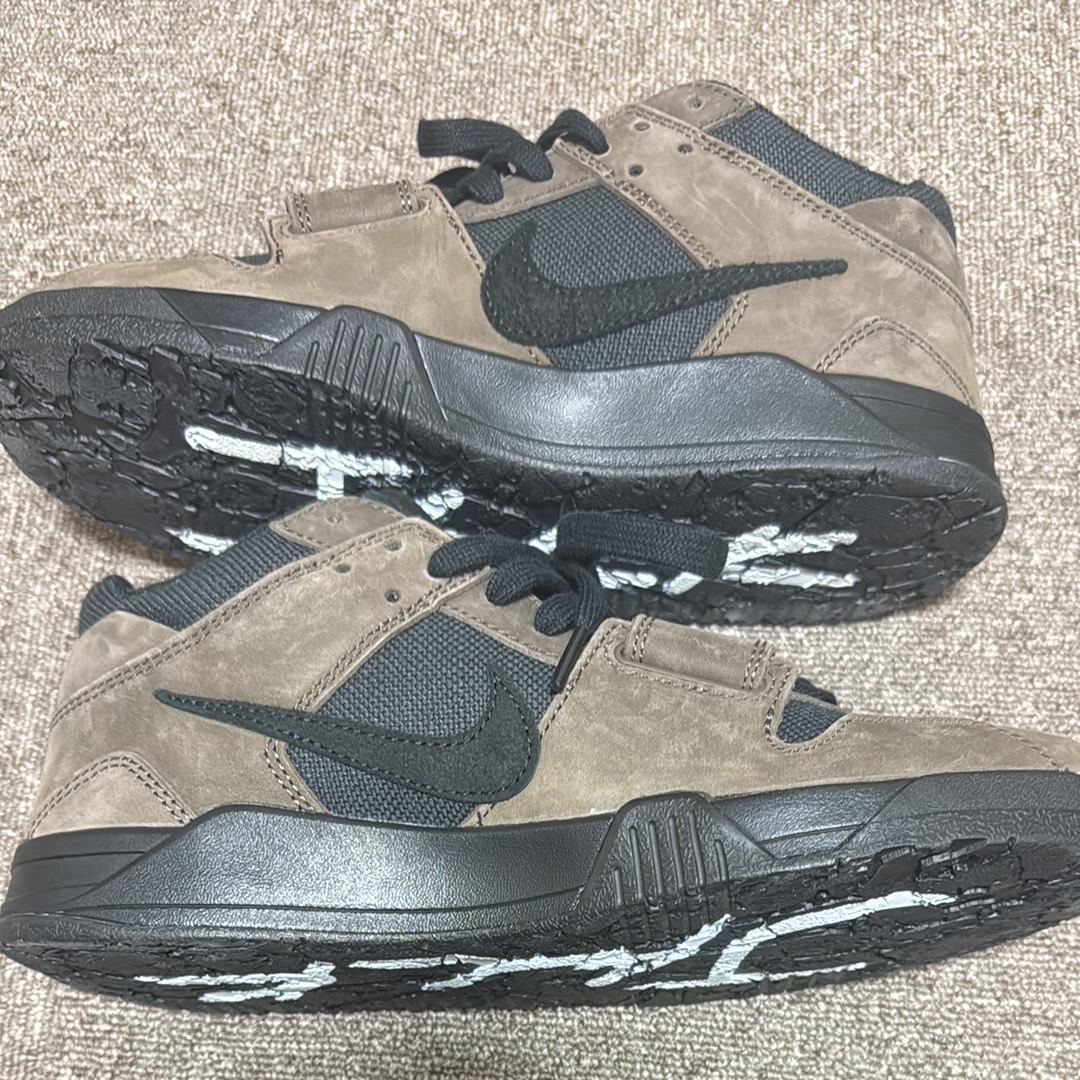 Travis Scott × Nike Jordan Jumpman Jack TR CJ1 T-Rexx "Black and Dark Mocha"