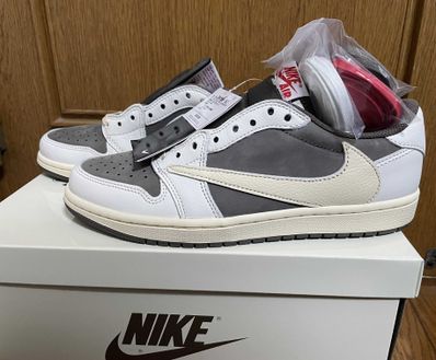 Travis Scott × Nike Air Jordan 1 Low OG SP "Reverse Mocha/Sail and Ridgerock"