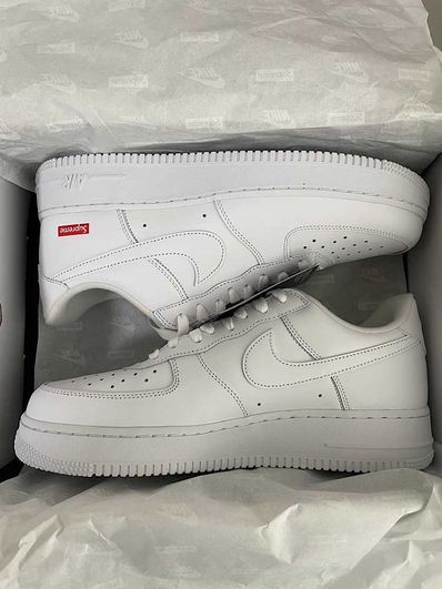 Supreme × Nike Air Force 1 Low "White"