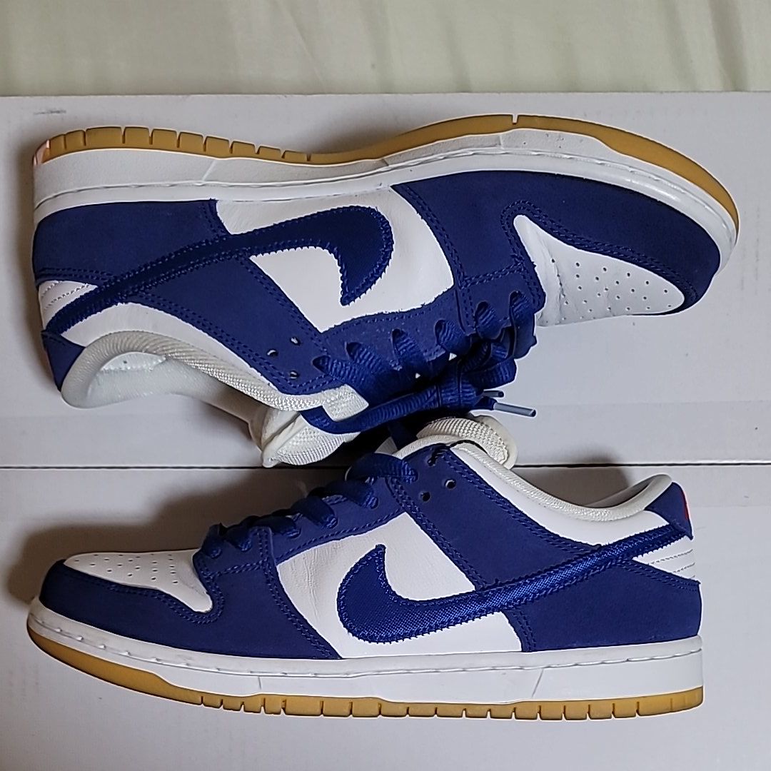 Nike SB Dunk Low "Los Angeles Dodgers/Deep Royal Blue"