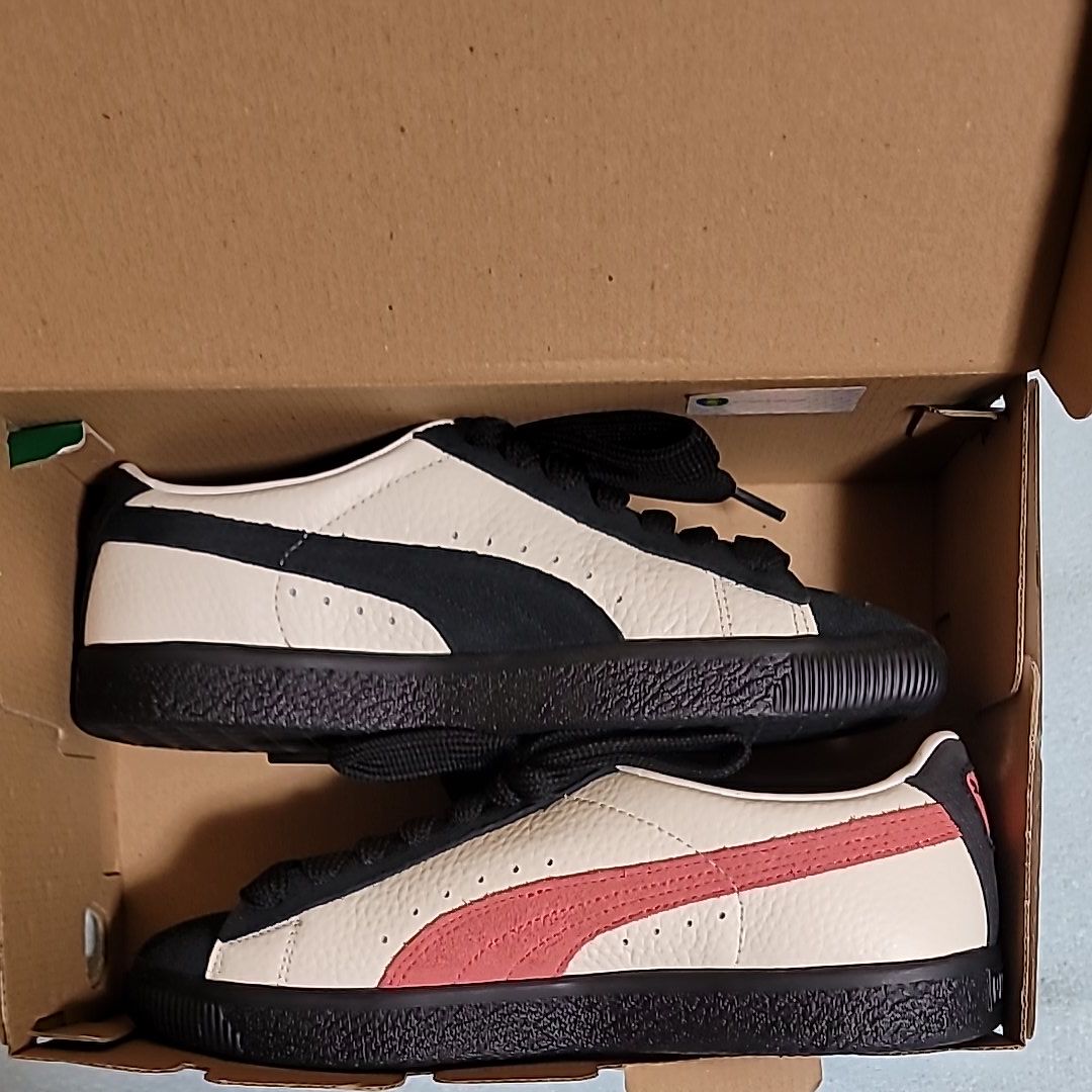 Staple × Atmos × Puma Suede "Beige/Black/Smoke Pink"