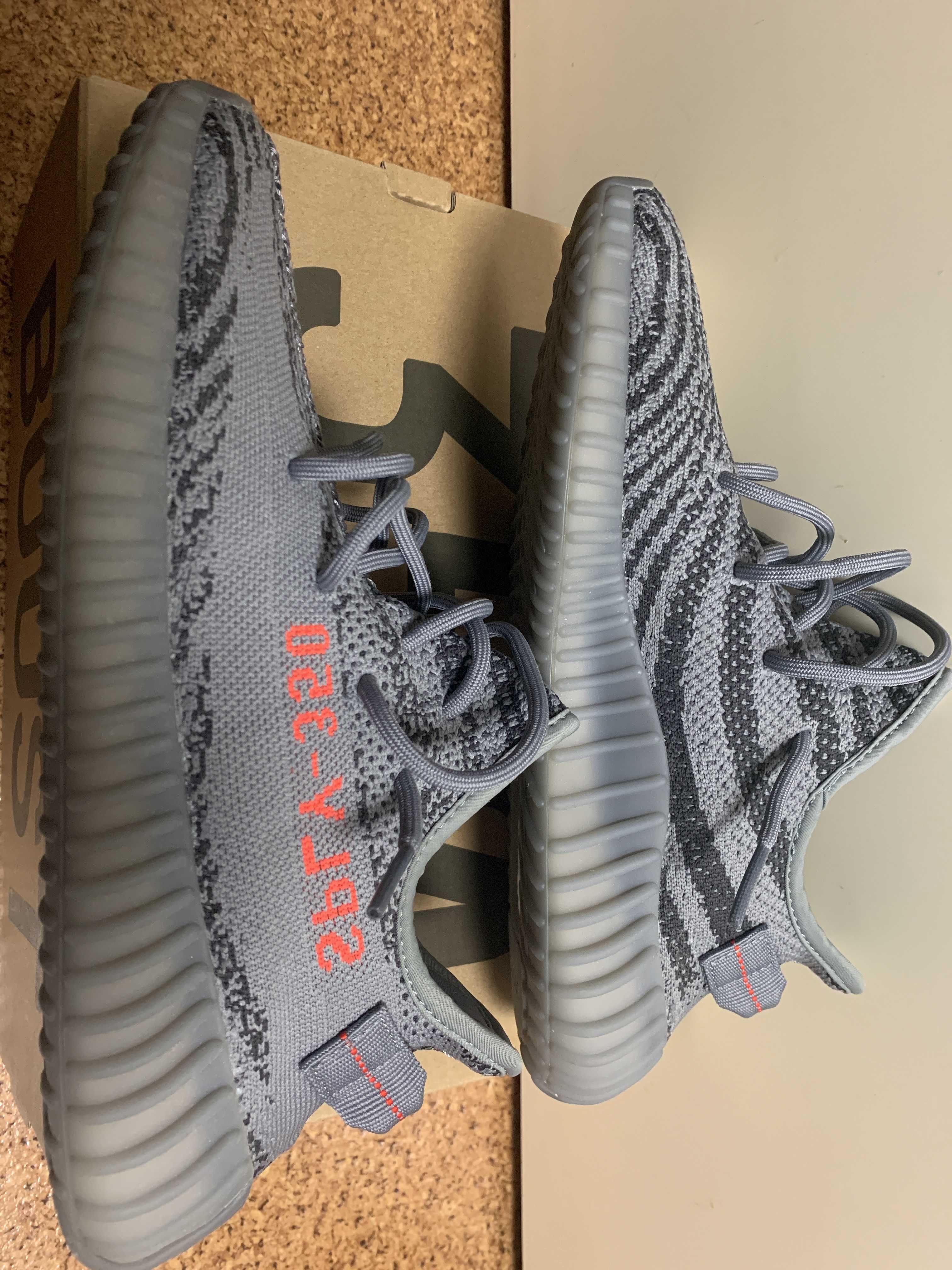 adidas Yeezy Boost 350 V2 "Grey/Bold Orange/DGH Solid Grey"