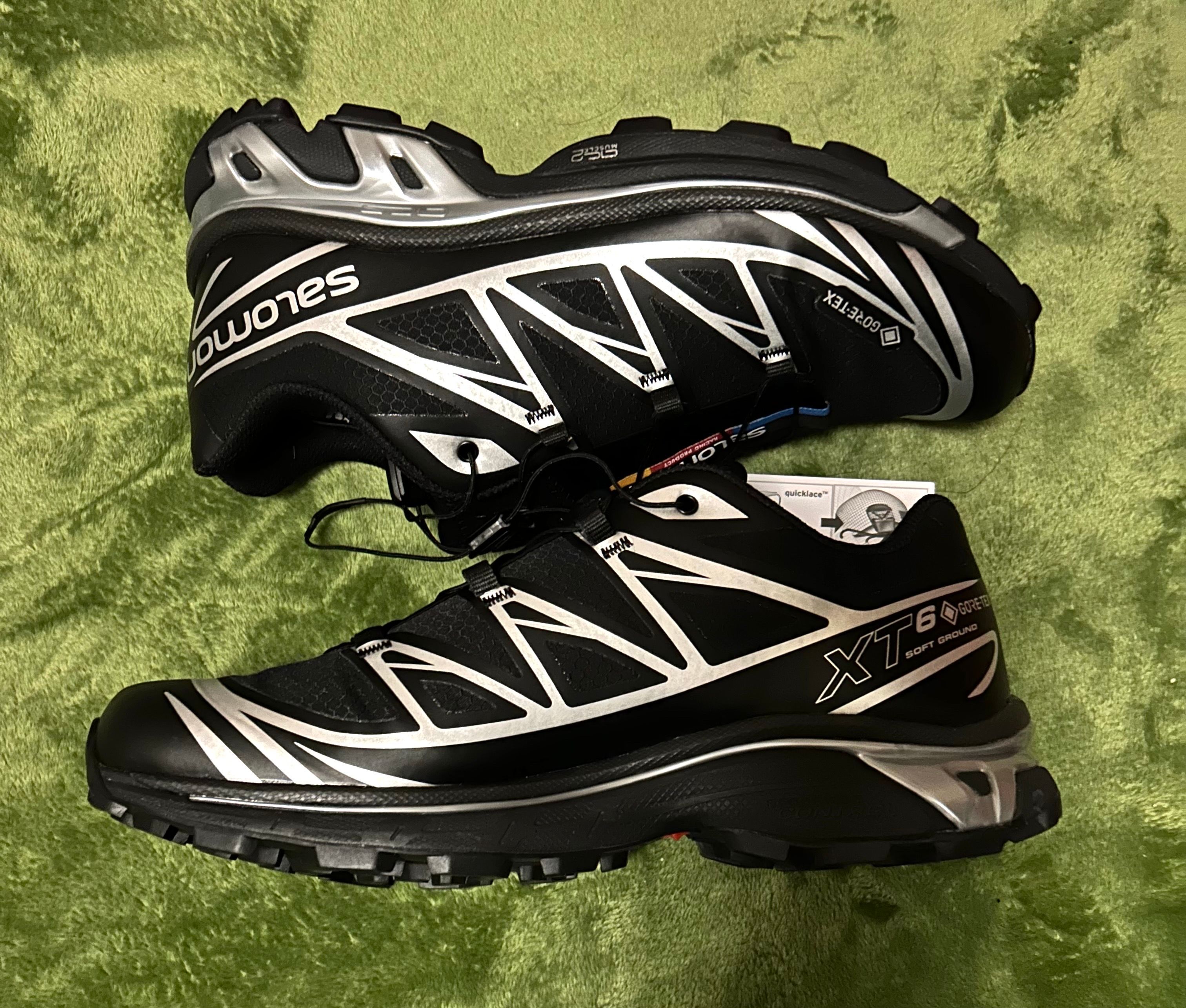 Salomon XT-6 GORE-TEX "Black/Footwear Silver"